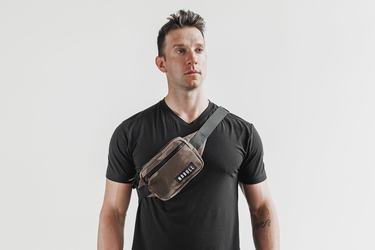 Nobull Small Crossbody Men's Bags Camo | Australia (GO3791)